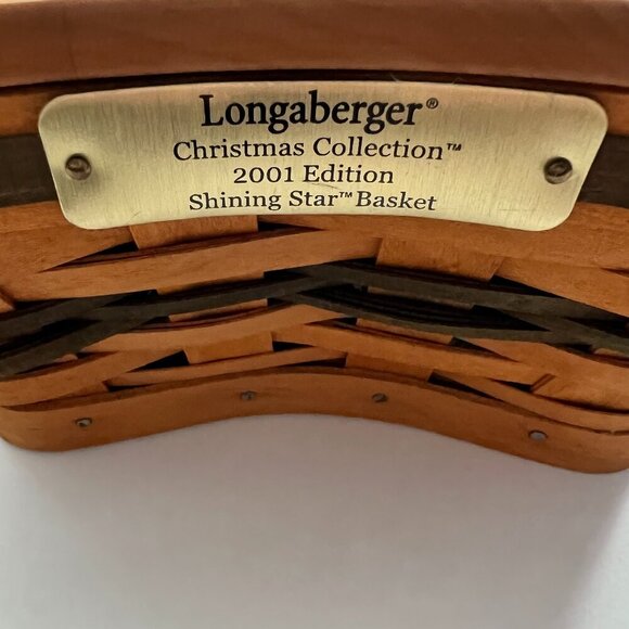Longaberger Other - RARE 2001 Longaberger Shining Star Large basket